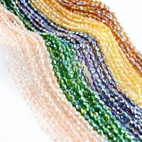AAAA DIY f￼r Schmuckherstellung in Sch￼ttgasglas lose Perlen Gro￟handel AB Bunte Gr￶￟e 1 2 4 6 8 10 12 mm Anpassungsfacettierte Kristall Rondelle Tropfen Bicon Tower Taillenperlen