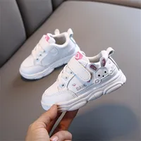 Sneakers wit casual voor meisje ademende baby kinderen schoenen mody kunny maat 21 30 230105