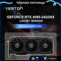 Yeston New RTX 4090 24G 24GB Tarjeta gr￡fica RTX4090 GDDR6X GPU 4NM 384bit Gaming Nvidia GPU Placa de video 21000MHz