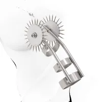 Bondage Nipple Montment Clitoris Massing Stimulator BDSM Tool engendré rouleau de roue de roule