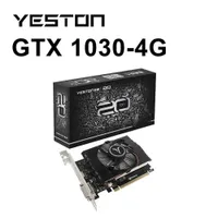 Yeston New GeForce GT1030 4G 4GB NVIDIA Grafikkort GPU DDR4 14NM 64bit PCI 4.0 X 4 Game Video Card GPU Placa de Vdeo