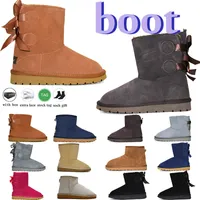 Fashion Boot Shouse Australia на открытом воздухе классическая Ultra Mini Platform Boots Tazz Замшевая тапочка Женщины снежные дизайнерские тапочки каштановые уголь коричневый шарлинг