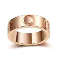 Diamant Designer Ring for Women Love Rings Rose Gold Par Engagement Birthday Festival Gifts Crystal Jewelry Gravering Letters Exducite Luxury Mens Ring