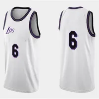 Los Mens Angeles Gençlik Lakeres Basketbol Forması Lebron 23 6 James S-2xl Russell 0 Westbrook Anthony 3 Davis Carmelo