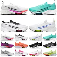 Zoomx Vaporfly Next% Casual Shoes Og Max Tempo Fly Knit Gold Metallic Gold Volt Fumo scuro Hyper Violet White White Watermelon Blue Sneaker