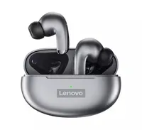Original Lenovo LP5 Wireless Bluetooth Earuds HiFi Music Earphone med MIC Hörlurar Sportvattentät headset7330889