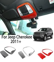 ABS Car Front Reading Light Lamp Cover Trim Decoration For Jeep Grand Cherokee 2011 Auto Exterior Accessories1182082