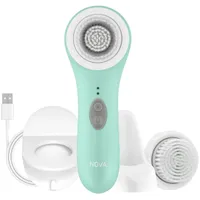 스파 과학 Nova Sonic Facial Cleansing Brush Antimicrobial Brush Bristles Mint