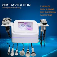 RF Ultrasonic 80K Cavitation Body Slimming Machine for Skin Rejuvenation Facial Care Beauty Salon spa equipment298l