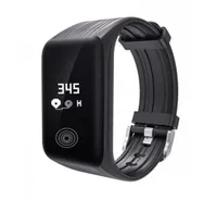 K1 Fitness Tracker Smart Bransoletka Monitor Monitor Wodoodporny Smart Watch Aktywność Sport Tracker na rękę dla iPhone'a Apple i 9854170