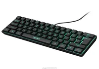 HXSJ V700 USB Backlight 61 Keys Gaming RGB Keyboard for Gamers keyboard with Multiple Shortcut Key Combinations PUBG Mar18 2106108202658