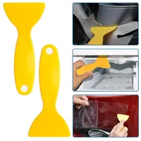 Car Wash Solutions Solution Reparatie Reinigingsgereedschap Sticker Inpakgereedschap Auto Tint Folie Stick Stick Squeegee Razor Scraper Ice Remover