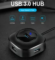 USB HUB USB 30 Splitter Multiple Multi Hub Expander 4 Port HUB for PC Laptop RATAIL5492017
