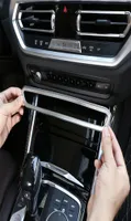Auto styling centrum console volume frame decoratie cover trim sticker voor BMW 3 -serie G20 G28 2020 interieur accessoires8674132