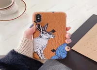 M Design Rabbit Phone Case for iPhone 12 12pro 11 11pro X Xs Max Xr 8 7 6 6s Plus Leather Skin Cover Shell for iPhoneX 7plus 8plus7433109