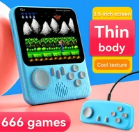 666 em 1 jogo portátil Jogadores G7 Kids Handheld Video Game Console de 35 polegadas Player Ultrathin Gaming com gamepad3804203