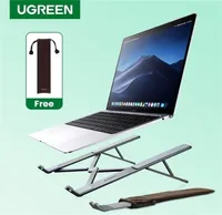 Tablet PC Stands UGREEN Laptop Holder For MacBook Air Pro Foldable Aluminum Notebook Support Macbook 2210271532430