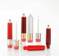 All-match Empty Lip Gloss bottle Container Clear Lip-Balm Tubes Pencil Shape Lipstick Refillable 20pcs 5ml