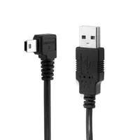 3M Mini Cabo USB Cabo esquerdo e reto angular Mini 5 pinos macho para USB20 Dados masculinos e cabo de carregamento para câmera4203437