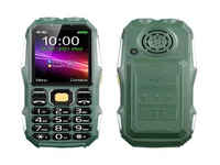 Açık Sağlam Özellik Telefon 24 inç Şok geçirmez Toz Geçirmez Kilitli Cep Telefonları Çift Sim Kart GSM FM Radyo Torçu Büyük Ses Pushbu3589935