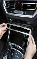 Auto styling centrum console volume frame decoratie cover trim sticker voor BMW 3 -serie G20 G28 2020 interieur accessoires9229367
