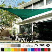 420D Waterproof Sun Shelter Sunshade Protection Sail Awning Camping Shade Cloth Large For Outdoor Canopy Garden Patio 0106