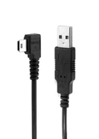 3m Mini Cabo USB Cabo esquerdo e reto angular Mini 5 pinos macho para USB20 Dados masculinos e cabo de carregamento para câmera5551433
