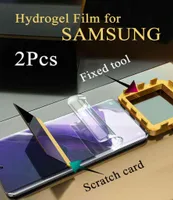 Soft Hydrogel Film For Samsung S20 S21 Ultra 20FE S9 S8 S10E S10 5G S7 Edge HD Screen Protector Galaxy Note 20 10 Plus 9 8 20U1773274