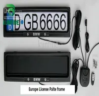 Cadre de plaque d'immatriculation de voiture en Europe avec plaque de couverture du cadre de licence de voiture télécommandée PRI4162392