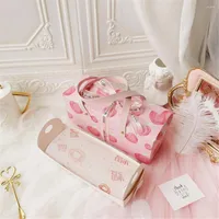 Hediye Sargısı Love Box Çanak Posta Siparişi Gelin Düğün Dağıtımları Doğum Günü Partisi İçin Şeker Kutuları Küçük Çantalar Kağıt Pişirme SU