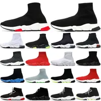 sock shoes for men women causal beige black white clear sole lace-up all red pink mens womens platform designer sneakers walking jogging speed trainer trainers