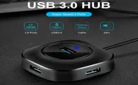 USB HUB USB 30 Splitter Multiple Multi Hub Expander 4 Port HUB for PC Laptop RATAIL2662514