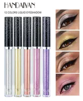HANDAIYAN 12 Colors Glitter Liquid Eyeshadow Highlighter Waterproof Pearlescent Shiny Sequins Lying Silkworm Makeup Cosmetic 17199049883