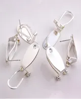 Taidian silver nagel örhänge för infödda kvinnor beadswork örhänge smycken hitta att göra 50 bitar lot15386619