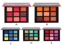 Bannocnetti di trucco da trucco a 9 colori vetri di bellezza Paletta per ombre per occhio pigmentato da tavolozza pallette Palette Makeup Make Up Maquillage1519892