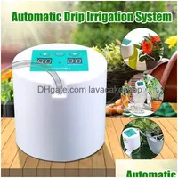 Watering Equipments Matic Device Drip Irrigation Tool Water Pump Timer System For Succents Plant Y200106 Drop Delivery Home Garden P Dhkgm