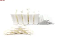 100Pcs White Blank Nasal Inhaler Empty Aromatherapy Oil Tubes Complete Sticks With Cotton coregoods5270699