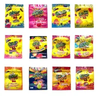 空の600mgサワーガミ食用パッケージバッグZiplock Smell Proof Stoner Patch Berries Tropical Edibles Candy Gummy Mylar Bag GHJ3828108