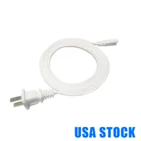 LED Light Tube Power Extension Switch Cords T5/T8 Adapter Cables 1.8m Fixture Wires with ON/Off 1FT 2FT 3.3FT 4FT 5FT 6 FT 6.6FT 100 Pcs Crestech