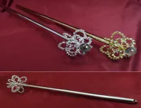 Mode scepters drie dimenshionale bub vorm optocht accessoires rekwisieten bruids schoonheid koningin winnaar cosplay party accessoires sept8601168