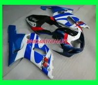 Fairing kit for SUZUKI GSXR600 750 GSXR 600 K1 01 02 03 GSXR 750 2001 2002 2003 Top white blue Fairings set SX804029635
