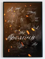THE GOLDFINCH MOVIE SIGNED Paintings Unframed Art Film Print Silk Poster Home Wall Decor 60x90cm