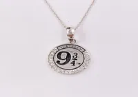 Charms Jewelry Making Hary Poter Platform 9 34 925 Sterling Silver Parejas Daurry Collares para mujeres Men Girl Boys Sets Pend8398375