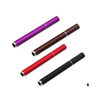 Smoking Pipes One Hitter Metal Pipe 78Mm Aluminum Dugout Bat Can Also Be Used As A Snuff Tube Drop Delivery Home Garden Household Su Dhak0