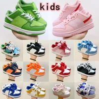 Chaussures pour enfants SB Low Dunks Girls Boys Sports Dunke Baby Sneakers Designer Trainers Running Basketball Shoe Retro Black Kid Youth Toddler Enfants Athletic C16C #