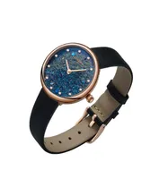 Longbai Jewelry Watch Gem Small Diamond Dream Color 2021 Quartz Womens Watches Goddess Series 67mm Ultra Thin Waterproof Star WR8903613