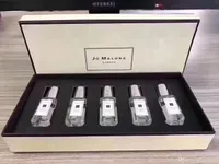 Ünlü Jo Malone Köln Erkekler İçin Köln Uzun ömürlü beyefendi parfüm şaşırtıcı koku taşınabilir koku kitleri 9 ml x5 seti
