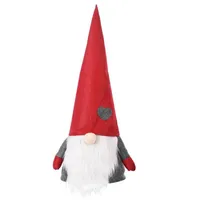 Christmas Decorations Forest Man Shape Xmas Tree Topper Party Doll Grey Hat9694538