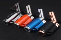 New Arrival Metal Gas Butane 3 Torch Jet Flame Cigar Lighter Windproof Lighters With Gift Box1033066