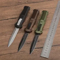 Benchmade BM 3300 Knife D2 Automatisk knivar Aviation Aluminium Guldmaterial HANDLING BM535 810BK 7500 7800 940 POCKT KIFT1916213Q7960959